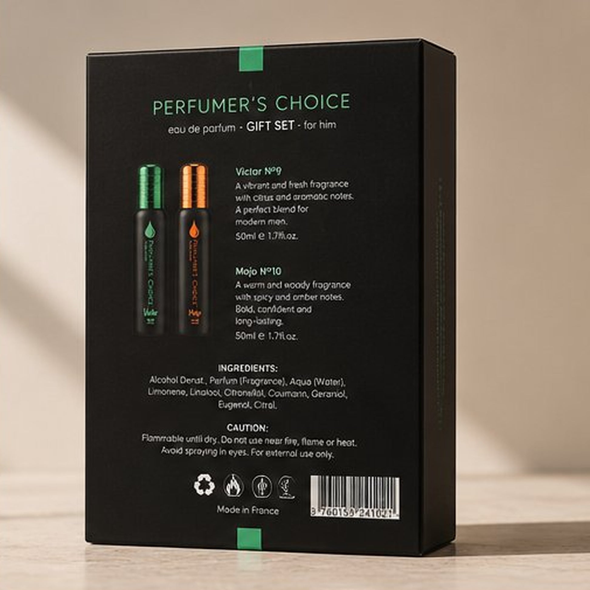 Perfume gift set packaging