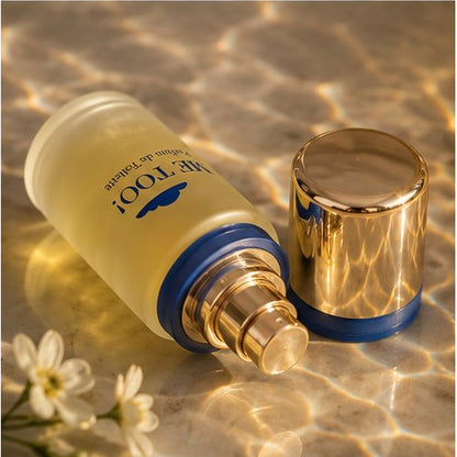 gold cap bottle