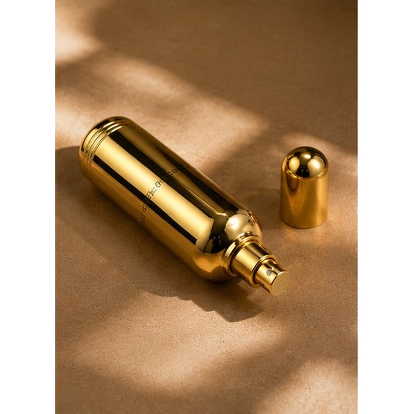 laying down bottle
