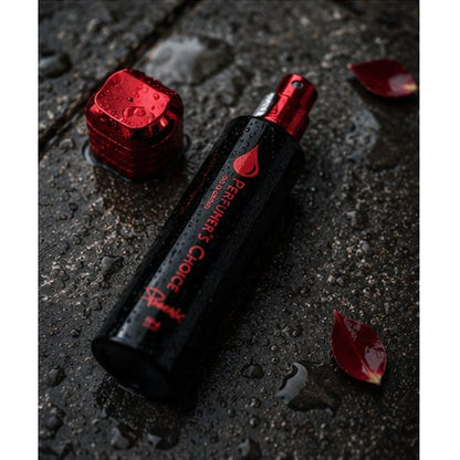 black & red bottle