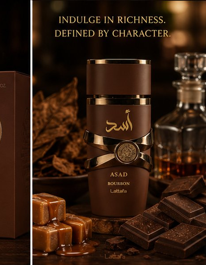 Lattafa Asad Bourbon Eau de Parfum 100ml