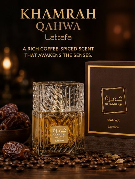 Lattafa Khamrah Qahwa Eau de Parfum 100ml