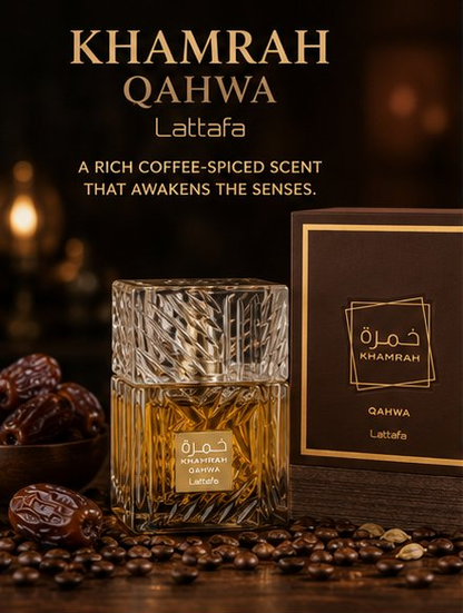 Lattafa Khamrah Qahwa Eau de Parfum 100ml