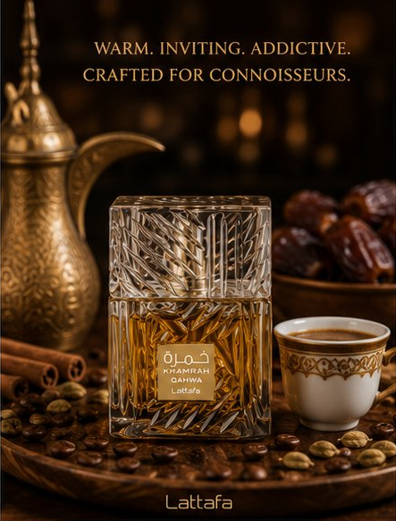 Lattafa Khamrah Qahwa Eau de Parfum 100ml