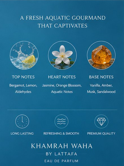 Lattafa Khamrah Waha Eau de Parfum 100ml
