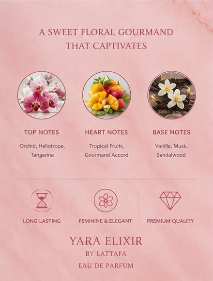 Lattafa Yara Elixir Eau de Parfum 100ml